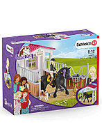 Set Schleich Horse Box With Horse Club Tori &amp; Princess (42437) -