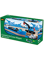 Set Brio Freight Ship &amp; Crane (33534) -