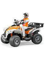 Bruder Quad &amp; Driver (br63000) -