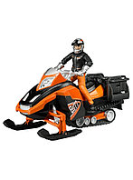 Bruder Snow Mobile With Driver And Accessories (br63101) -