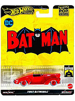 Hot Wheels Premium Pop Culture Dc Batman First Batmobile (hvj40) -