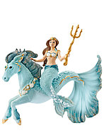 Schleich Mermaid Eyela On Underwater Unicorn 70594 -