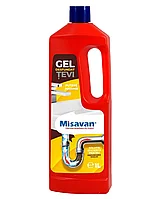 Gel pentru desfundarea tevilor Misavan, 1000ml - 30905