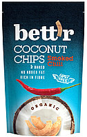 Chips de cocos cu chilli eco 70g, BETTR