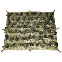 MFH Patura Camuflaj Camo Blanket "Ghillie" Woodland 2 x 1.5m 07751T