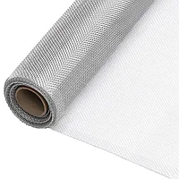 Plasă de sârmă, argintiu, 100x2000 cm, aluminiu