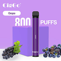 Kit Tigara Electronica CIGGO J02 800 - Struguri, Dispozitiv de unica folosinta, 2ml, 2% NicSalt, 800 pufuri