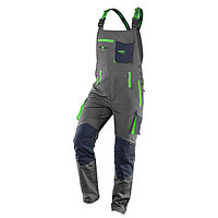 Pantaloni de lucru cu pieptar Premium Ripstop nr.S/48 Neo Tools 81-247-S