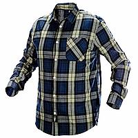 Camasa de flanela albastru-negru-olive nr.S/48 Neo Tools 81-541-S