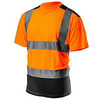 Tricou de avertizare portocaliu/negru nr.S/48 Neo Tools 81-731-S