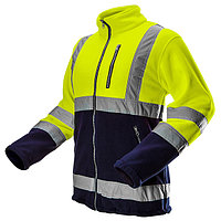 Bluza polar de avertizare galben cu negru nr.48 Neo Tools 81-740-S
