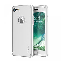 Husa Apple iPhone 6/6S, FullBody Elegance Luxury Silver, acoperire completa 360 grade cu folie de sticla