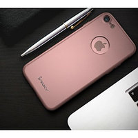 Husa Apple iPhone 7, FullBody Elegance Luxury iPaky Rose-Gold , acoperire completa 360 grade cu folie de