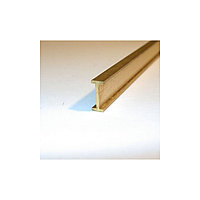Profil I din alama frezata, 1000mm (Dimensiune/Grosime: 2x1 / 0.30 mm)