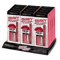 12 Bucati Set gloss si creion de buze Shaky, Matte & Glossy, 60749, Magic Studio, 2 g
