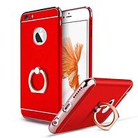 Husa Apple iPhone 7, Elegance Luxury 3in1 Ring Red