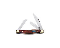 0301 Briceag Stockman, Buck Knives (Material maner: Lemn de trandafir DymaLux® cu nituri de alamă)