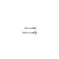 4090/05 Set 10 bucati cap de berbec cu prinderi 5mm, navomodelism, Amati