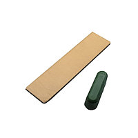 SP200x45.1 Set strop din piele pentru ascutire 200x45 mm cu pasta de ascutire Chrox/Dialux Verde (Set: Strop