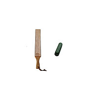 ZS4SIDED.1 Strop din piele PREMIUM cu 4 fete marca ZEPHYR cu pasta de ascutire Chrox/Dialux Verde (Set: Strop