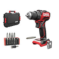 SKIL 3065 JA bormasina cu acumulator compact Brushless, turatii 0-500/0-1800 /min, set 6 biti de insurubare +