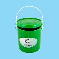 Galetusa Baracuda pentru viermi HS051, 85 mm x 95 mm, verde