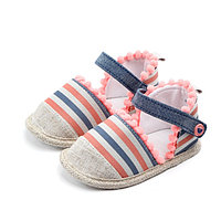 Pantofiori fetite cu ciucurei (Marime Disponibila: 3-6 luni (Marimea 18 incaltaminte))