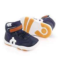Adidasi tip ghetuta bleumarine pentru baietei (Marime Disponibila: 6-9 luni (Marimea 19 incaltaminte))