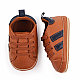 Adidasi maro cu dungi bleumarine (Marime Disponibila: 9-12 luni (Marimea 20 incaltaminte)) - foto 3 - id-p95848743