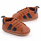 Adidasi maro cu dungi bleumarine (Marime Disponibila: 9-12 luni (Marimea 20 incaltaminte)) - foto 6 - id-p95848743