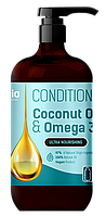 Balsam de par Coconut Oil & Omega 3, 946ml, Bio Naturell