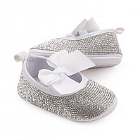 Pantofiori de ocazie cu strasuri pentru bebeluse (Marime Disponibila: 9-12 luni (Marimea 20 incaltaminte))