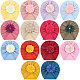 Caciulita tip turban - Floricica (Marime Disponibila: 6-9 luni (Marimea 19 incaltaminte), Culoare: Bleu) - foto 2 - id-p95848111