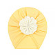 Caciulita tip turban - Floricica (Marime Disponibila: 6-9 luni (Marimea 19 incaltaminte), Culoare: Bleu) - foto 3 - id-p95848111