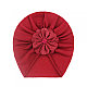 Caciulita tip turban - Floricica (Marime Disponibila: 6-9 luni (Marimea 19 incaltaminte), Culoare: Bleu) - foto 6 - id-p95848111