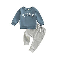 Compleu pentru baietei - Buds (Marime Disponibila: 0-3 luni)