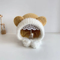 Caciulita galben mustar pentru bebelusi - Soft (Marime Disponibila: 12-18 luni (Marimea 21 incaltaminte))