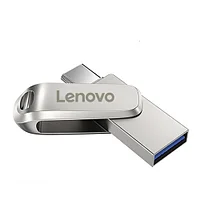 Stick memorie Lenovo, 2 in 1, cu usb 3.0 si type-c, rotativ 360