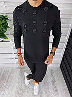 Bluza Barbati Neagra Catarame