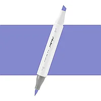 Ohuhu Honolulu V370 Blue Bell Individual Marker , Brush & Chisel O10-00001-35