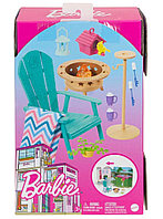 Set Barbie Furniture &amp; Accessory Backyard Patio (hjv33) -