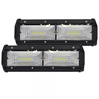 Set 2 proiectoare LED, 144W cu 48 de leduri