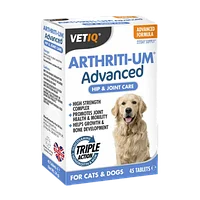 Vetiq Arthriti-um Advance 45 tablete Supliment pentru articulatii caini si pisici