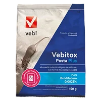 Momeala raticida tip pasta Vebitox Pasta Plus (150 g), Vebi
