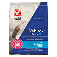 Momeala raticida tip pasta Vebitox Pasta Plus (150 g), Vebi