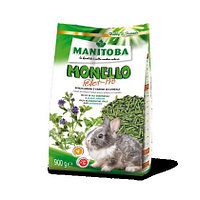 Manitoba Monello Pellet Pro -900g, hrana completa pentru iepuri pitici