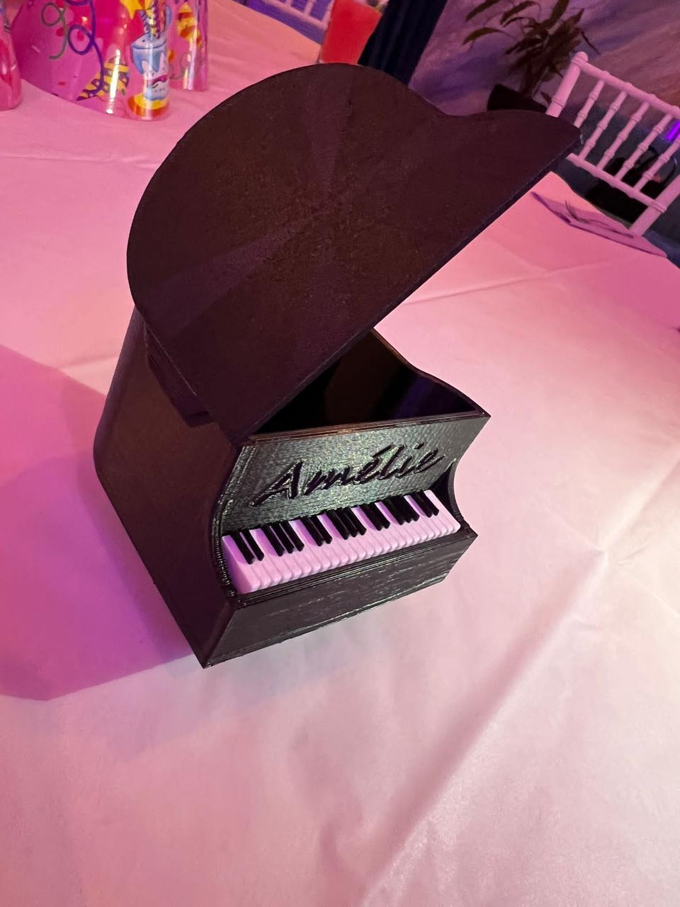 Ghiveci in forma de pian personalizat - print 3D - foto 3 - id-p90117808