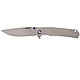 Briceag flipper Ruike P801-SF cu maner metalic, lama otel inoxidabil 14C28N - foto 1 - id-p90121142