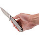 Briceag flipper Ruike P801-SF cu maner metalic, lama otel inoxidabil 14C28N - foto 8 - id-p90121142