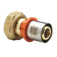 IVAR Trecere semiolandez cu sertizare de la țeavă Pex / PexAl 20 - 1/2"